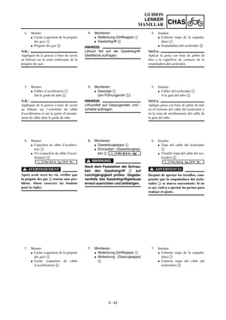 Manual yamaha wr450f