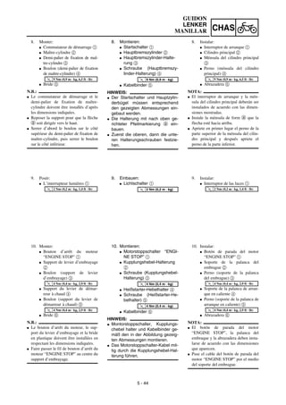 Manual yamaha wr450f