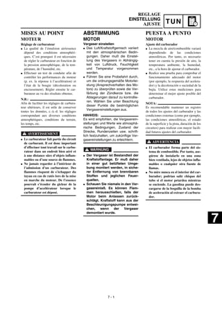 Manual yamaha wr450f