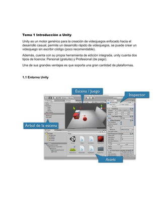 Manual y temario unity | PDF