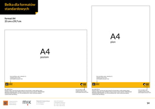 instytucja kultury
Województwa
Małopolskiego
Małopolski Instytut Kultury
ul. Karmelicka 27
31-131 Kraków
www.mik.krakow.pl...