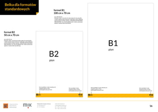instytucja kultury
Województwa
Małopolskiego
Małopolski Instytut Kultury
ul. Karmelicka 27
31-131 Kraków
www.mik.krakow.pl...