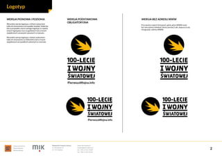 instytucja kultury
Województwa
Małopolskiego
Małopolski Instytut Kultury
ul. Karmelicka 27
31-131 Kraków
www.mik.krakow.pl...