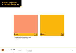 instytucja kultury
Województwa
Małopolskiego
Małopolski Instytut Kultury
ul. Karmelicka 27
31-131 Kraków
www.mik.krakow.pl...