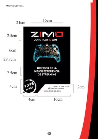 48
ANUNCIO VERTICAL
 
