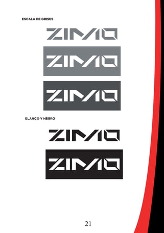 21
ESCALA DE GRISES
BLANCO Y NEGRO
 
