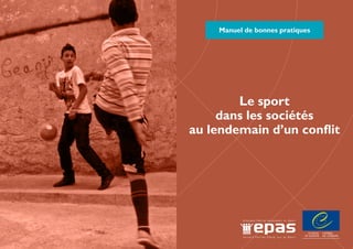 Le Sport Dans Les Societes Au Lendemain D Un Conflit