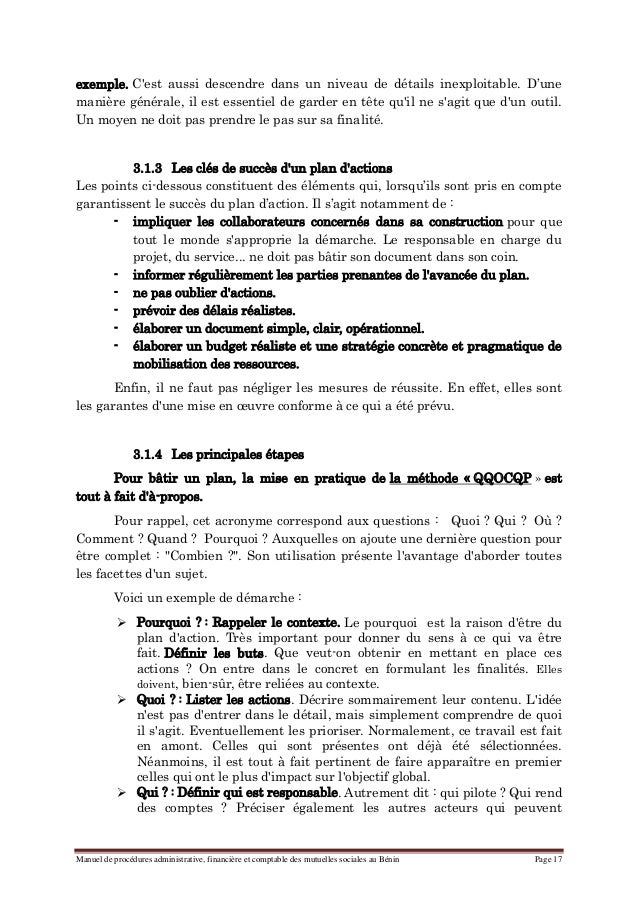Exemple De Manuel De Procédure Dune Entreprise Industrielle  Le