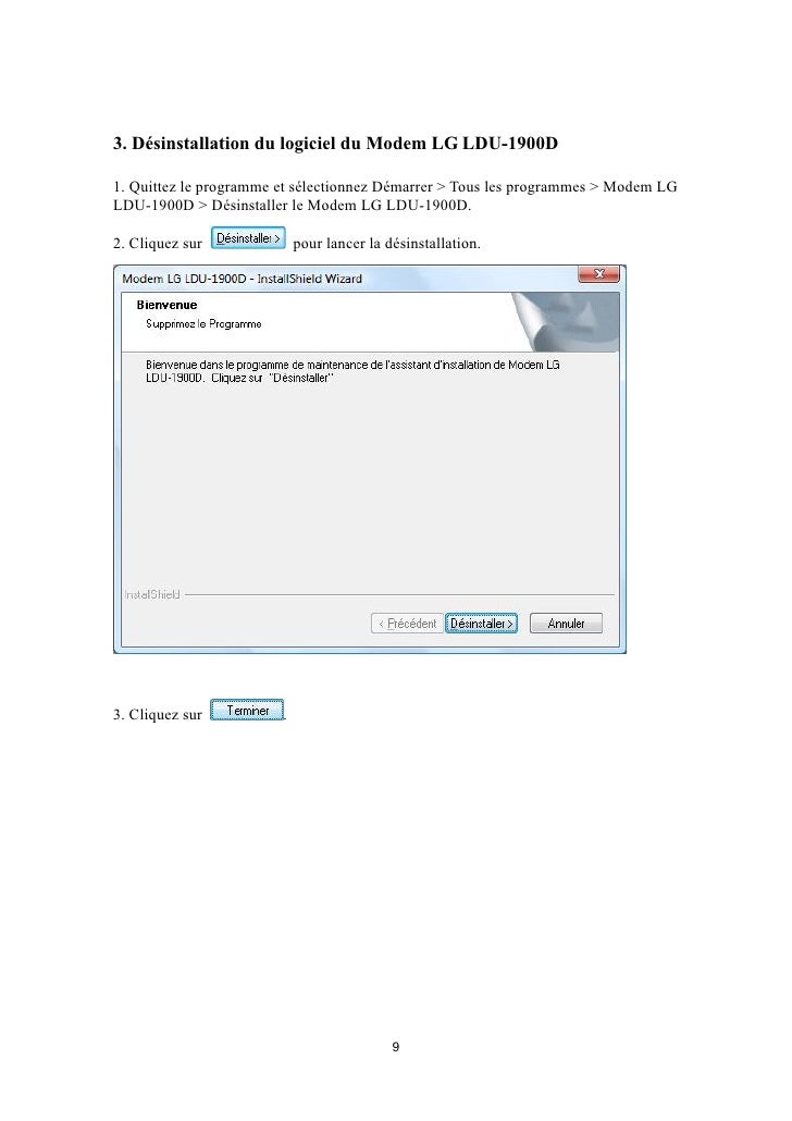le driver du modem lg ldu-1900d pour windows