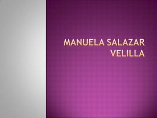 Manuela salazar velilla