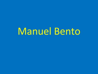 Manuel Bento 