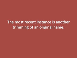 Name Recognition is for Chumps by Manuel Bornia