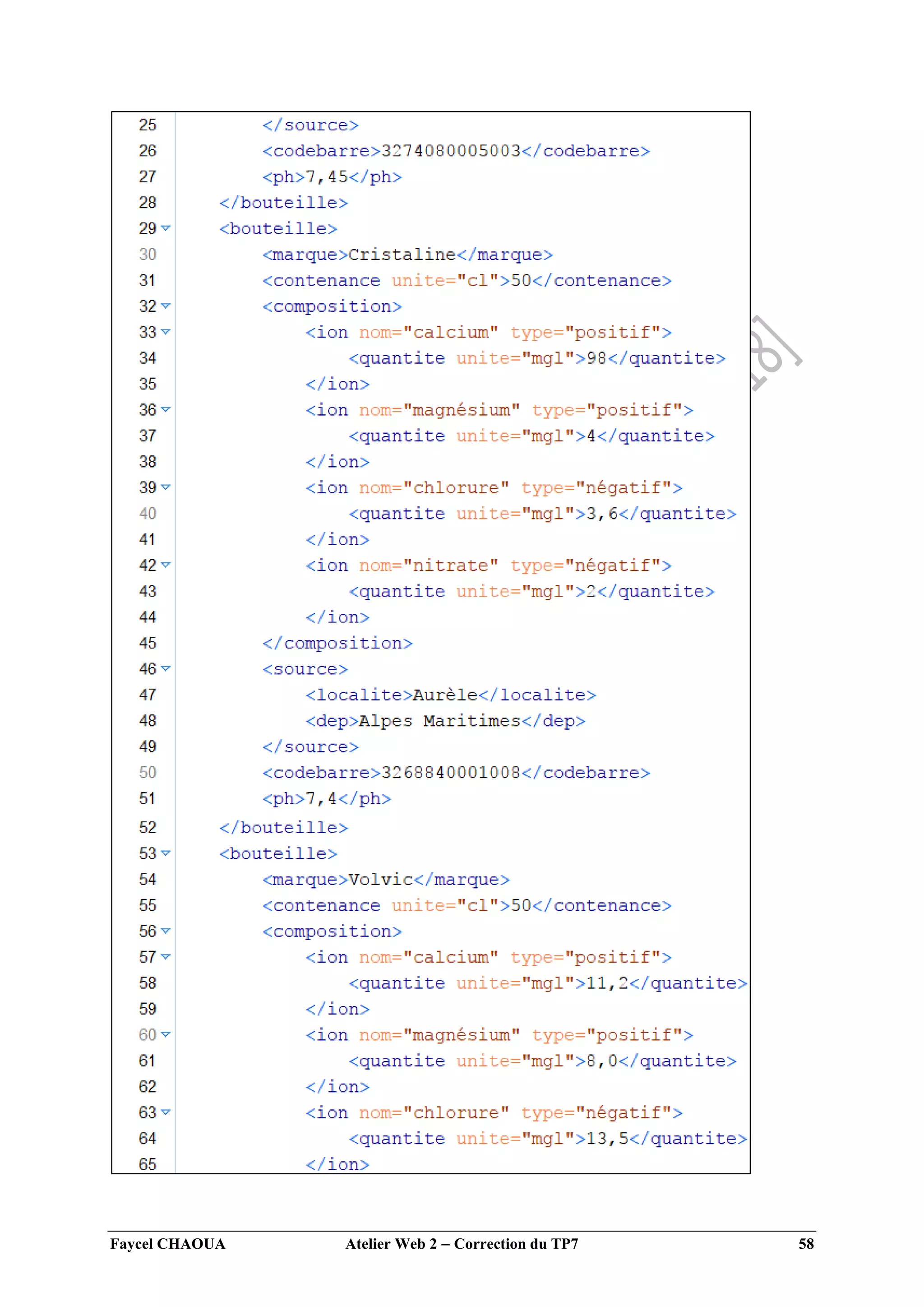Faycel CHAOUA Atelier Web 2  Correction du TP7 58
 