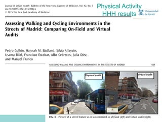 http://hhhproject.eu
Physical Activity
HHH results
 