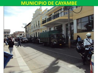 MUNICIPIO DE CAYAMBE