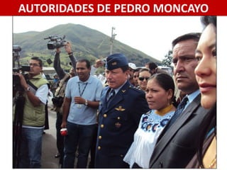 AUTORIDADES DE PEDRO MONCAYO