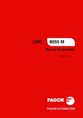 REF. 1010
8055 M
Manual de ejemplos
CNC
 