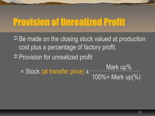 Manufacturing-account[1] | PPT