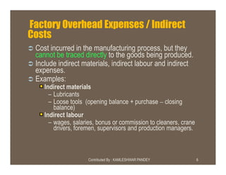 Manufacturing accounts | PDF