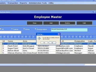 Manufacturing and sales management system