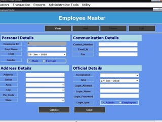 Manufacturing and sales management system