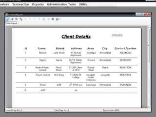 Manufacturing and sales management system