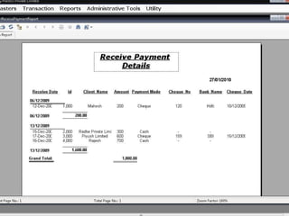 Manufacturing and sales management system