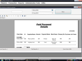 Manufacturing and sales management system