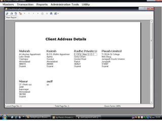 Manufacturing and sales management system