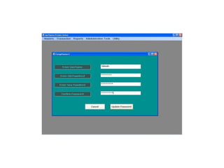 Manufacturing and sales management system