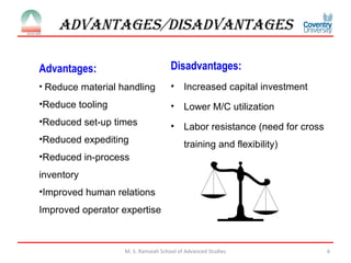 Manufacturing cell design