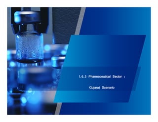 1.6.3 Pharmaceutical Sector : 
Gujarat Scenario 
114 
 