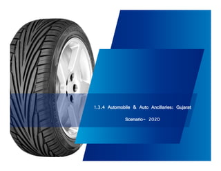 1.3.4 Automobile & Auto Ancillaries: Gujarat 
Scenario- 2020 
 