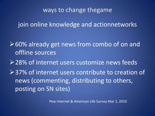 Funding: ExxonMobilRound 3: (late 1990s  – present) rebrand the RepublicansFrank Luntz prepares vulnerability assessment for Republicansenvironment was main vulnerability but voters not convinced that science is settledCom Strategy: rebrand the Republicans     from climate deniers to science skepticsStop denying – act concerned – and start asking for greater scientific certainty “make lack of scientific certainty” the issueCHALLENGE THE SCIENCE