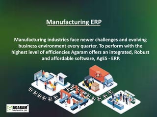 Manufacturing ERP | PPT