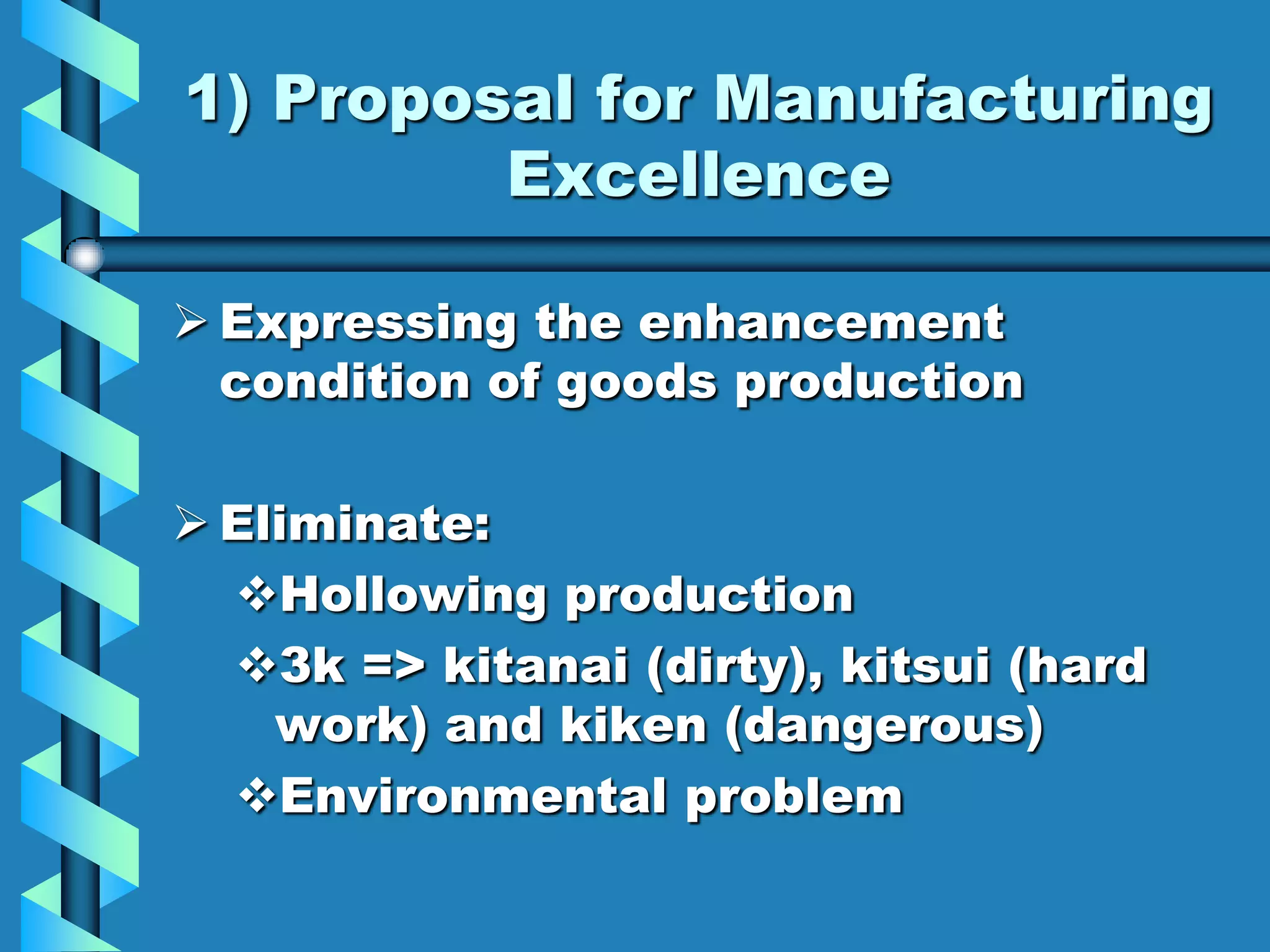 Production Excellence Introduction Manufacturing excellence for future production perspective | PPTX