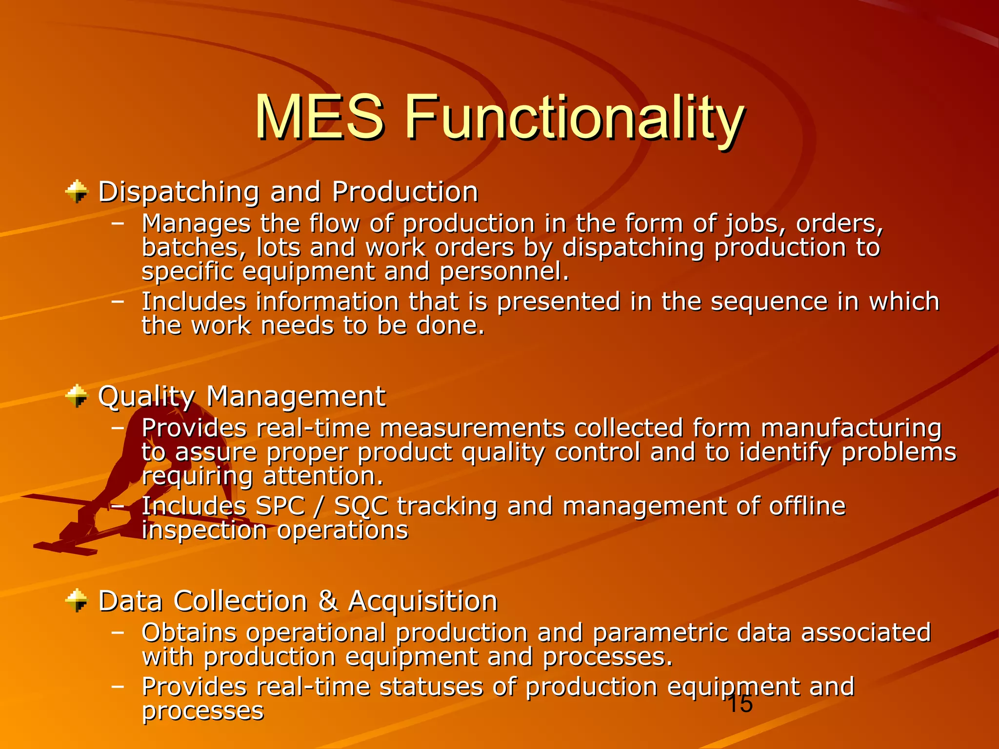 Manufacturing execution system | PPT