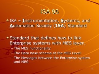 Manufacturing executionsystem 12360484152-phpapp02 | PPT