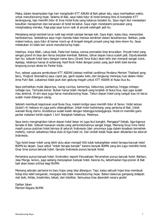 Manufacturing hope 1 50