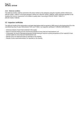 Manufacturing instructions sn200_2010 | PDF