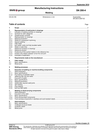 Manufacturing instructions sn200_2010 | PDF