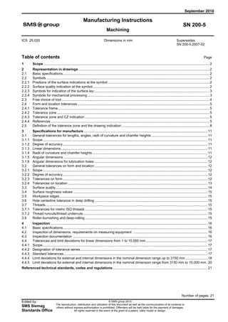 Manufacturing instructions sn200_2010 | PDF