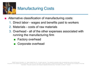 Manufacturing Models and Metrics.pptx