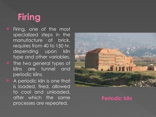 Manufacturing of Brick and brick preparation process and types of ...
