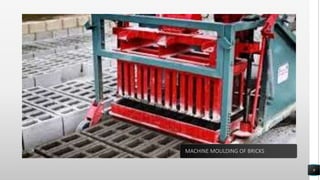 Manufacturing of bricks | PPTX