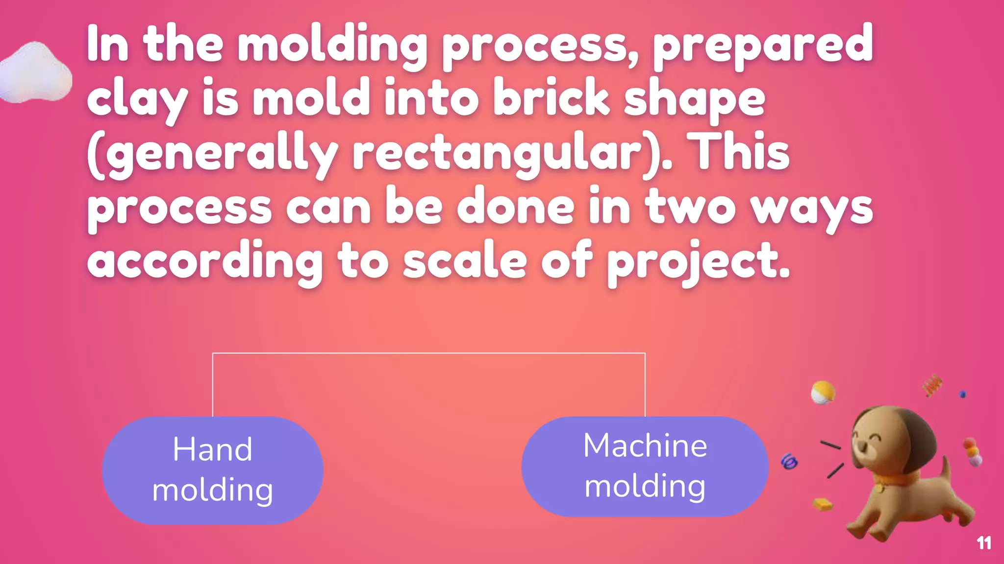 Manufacturing of bricks for masonry construction method and process | PPTX