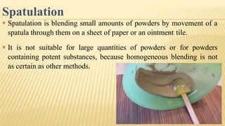 Manufacturing of pharmaceutical dosage forms | PPTX