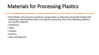 Manufacturing of Plastic Components 1-1.pptx