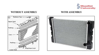 Manufacturing of radiator | PPTX