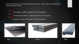 Manufacturing of steel | PPTX